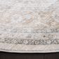 Safavieh Isabella ISA919B 6"7" Round Cream and Beige Area Rug, , large