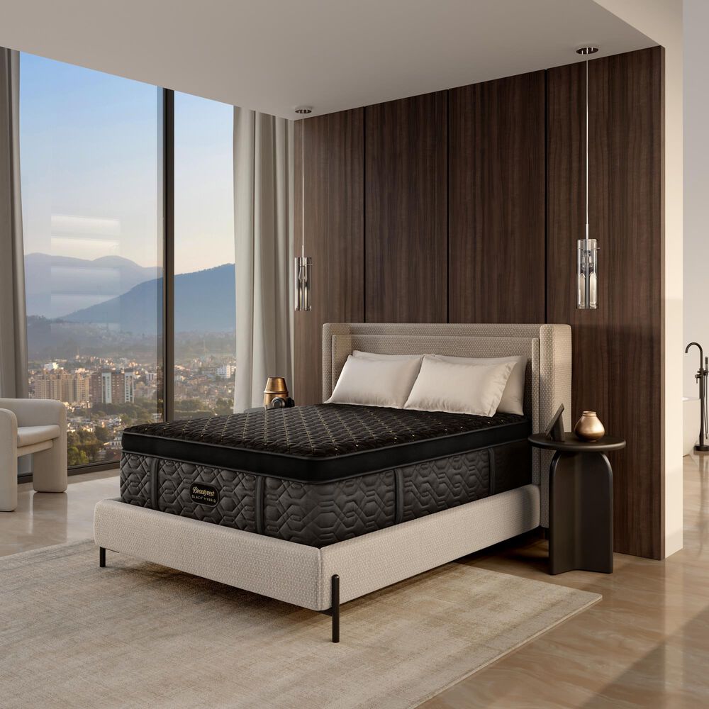Beautyrest Black Hybrid Series 4 Firm Apex Top Queen Mattress, , large