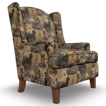 Best Home Furnishings Andrea Wing Back Chair in Spice, , large