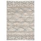 Central Oriental House Knox 5" x 7"3" Dark Grey and Light Grey Area Rug, , large