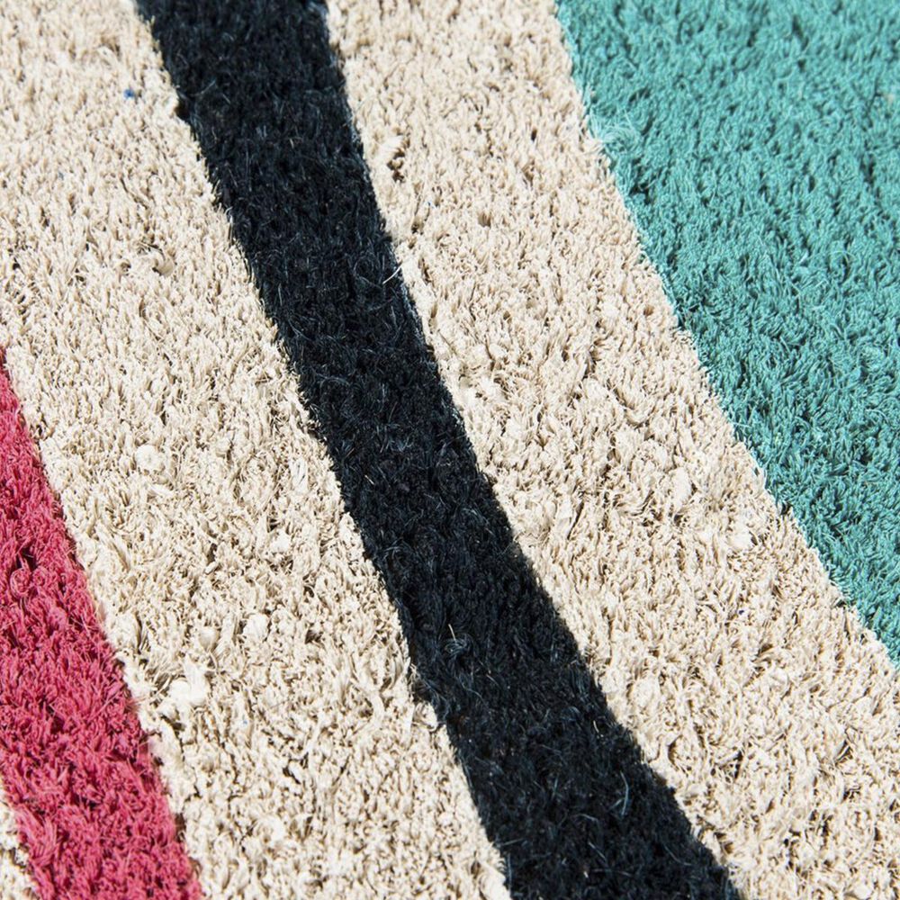 Novogratz Aloha Hello ALO-2 1&#39;6&quot; x 2&#39;6&quot; Multicolor Door Mat, , large