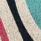 Novogratz Aloha Hello ALO-2 1"6" x 2"6" Multicolor Door Mat, , large