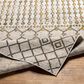 Surya Lavadora 6"7" x 9" Sage, Mustard, Black, Gray and Light Beige Area Rug, , large