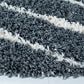 Safavieh Venus Shag 2"7" Round Dark Grey and Ivory Area Rug, , large