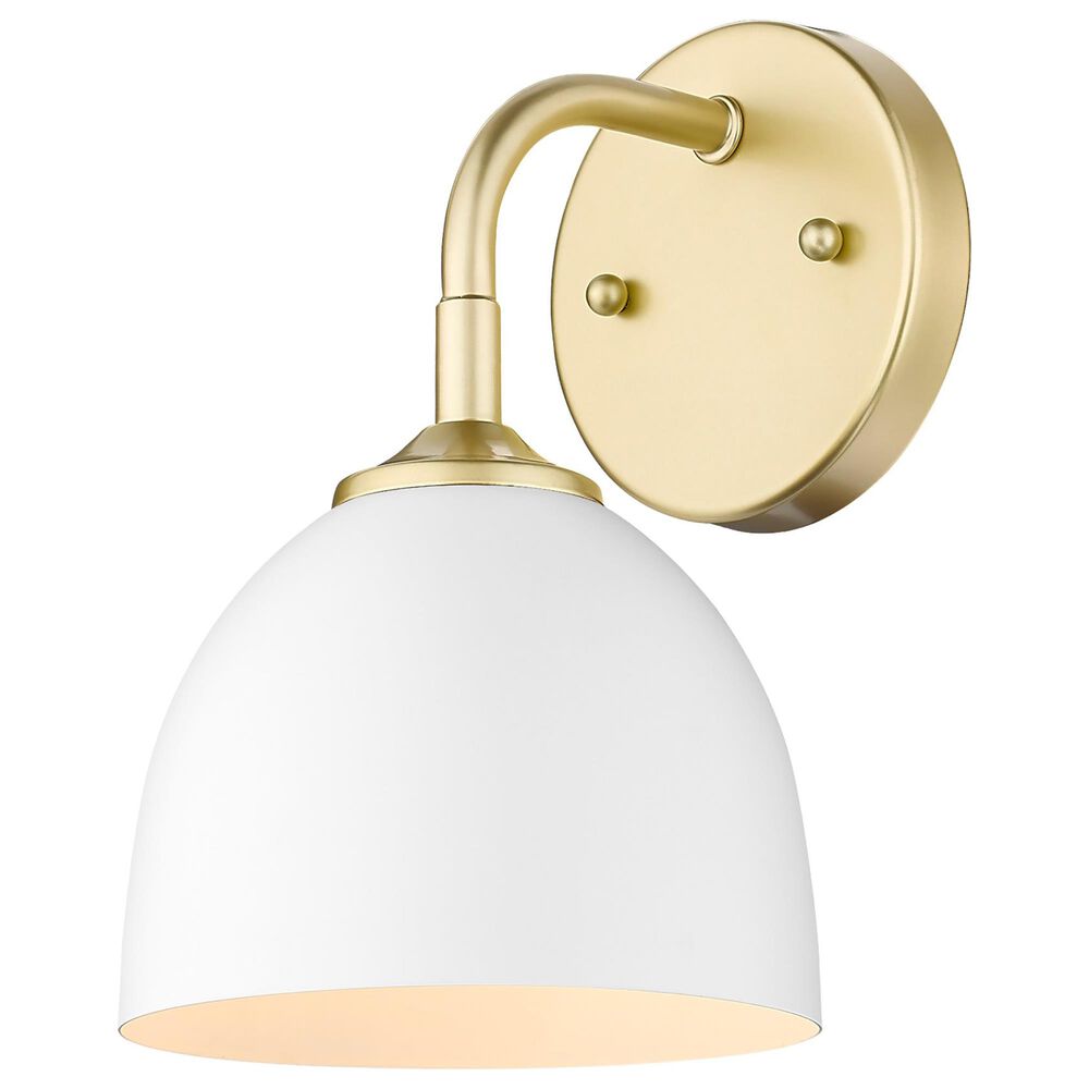 Golden Lighting Zoey 1-Light Wall Sconce in Olympic Gold, , large
