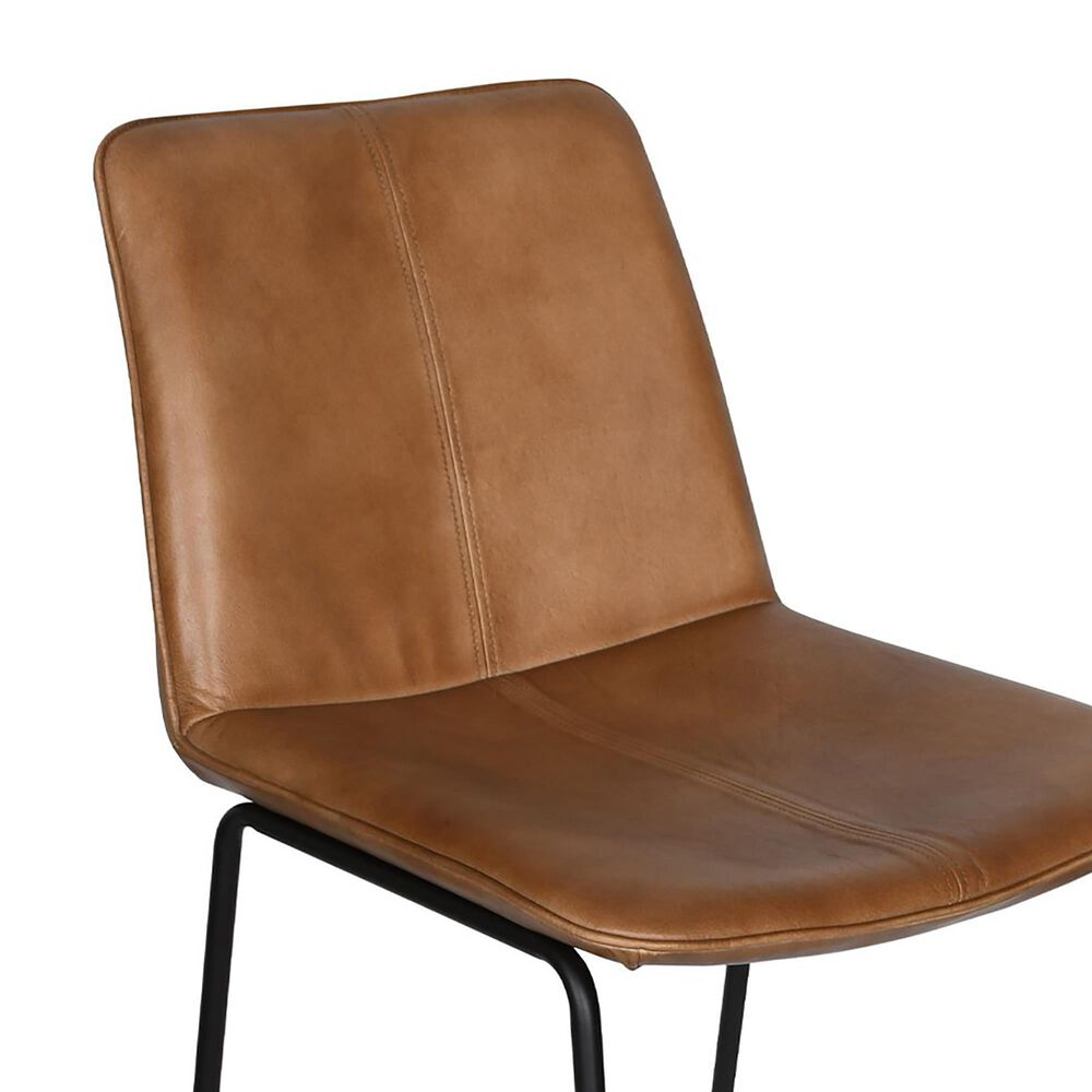 Home Trends &amp; Design Essex Morgan Counter Stool with Taupe Cushion in Black, , large