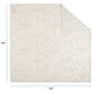 Babyletto Terrazzo Muslin Swaddle in White, , large