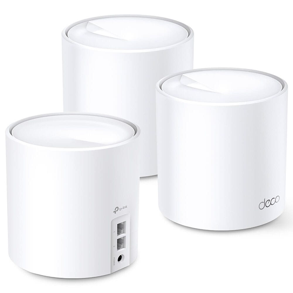 TP-LINK AX3000 Whole Home Mesh Wi-Fi System in White &#40;Set of 3&#41;, , large