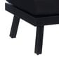 Linon Home Decor Holland Patio Ottoman in Black, , large