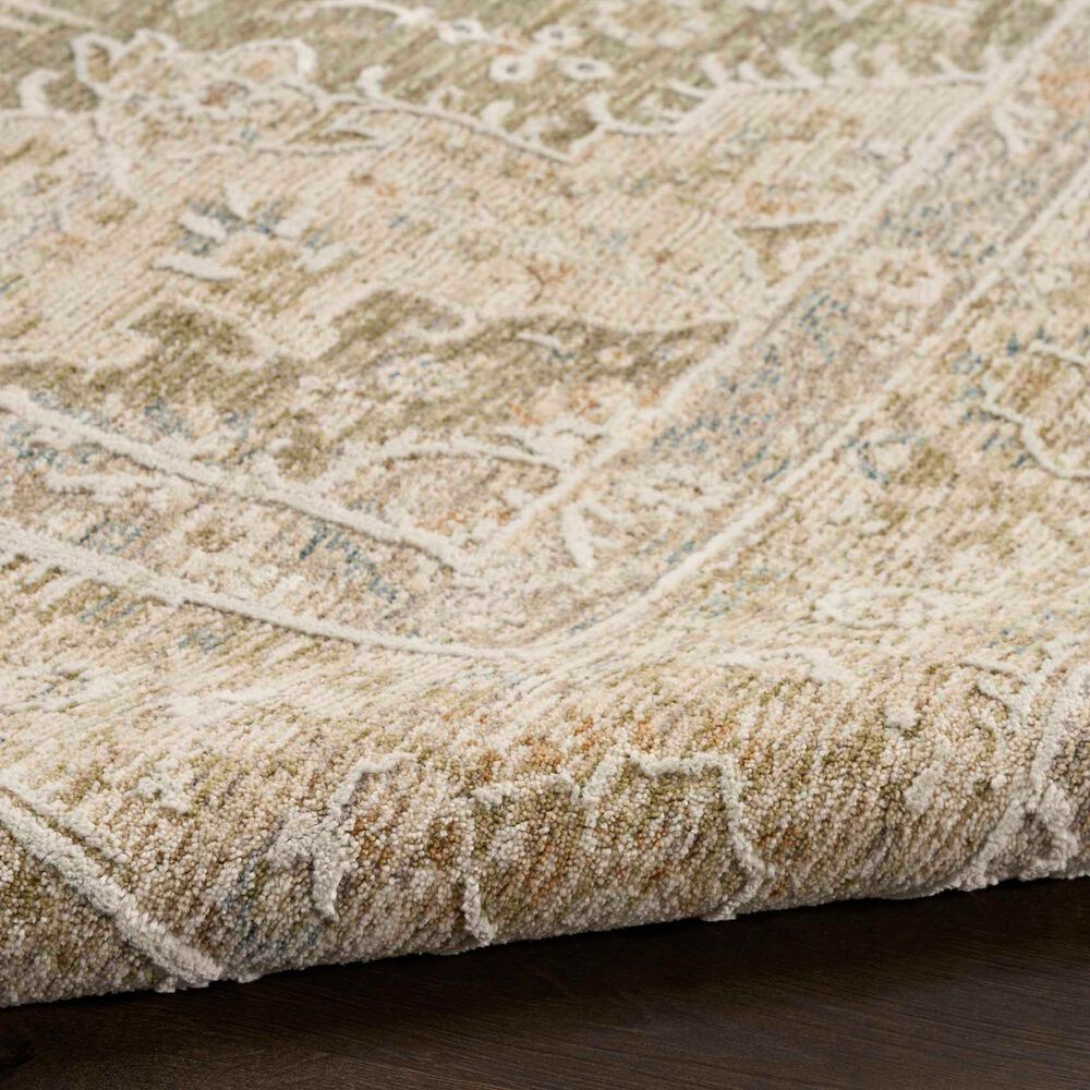 Nourison Retreat Green 5'3" x 7'6" Area Rug, , large
