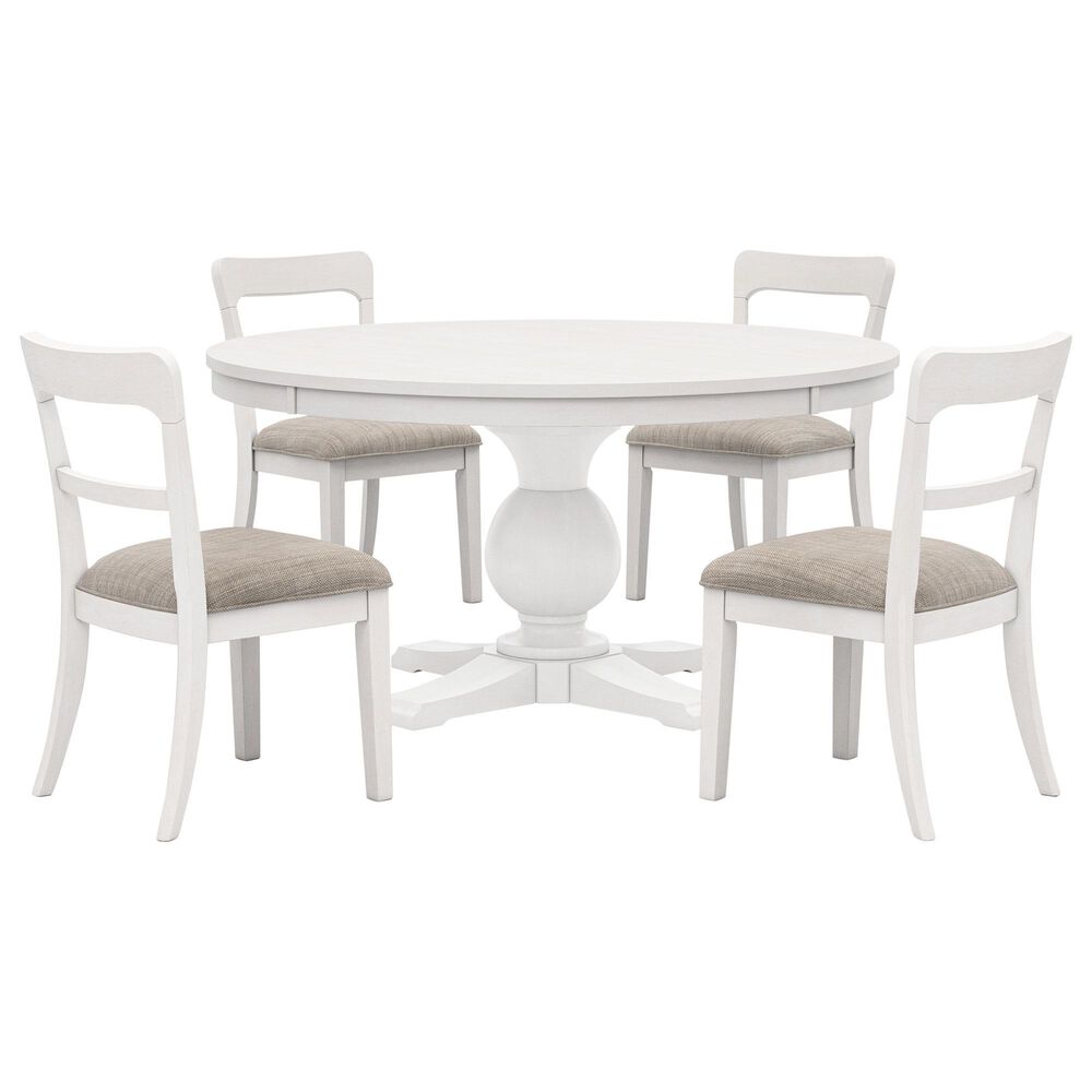 Ashley Greddinton 5-Piece Round Dining Set in White, , large