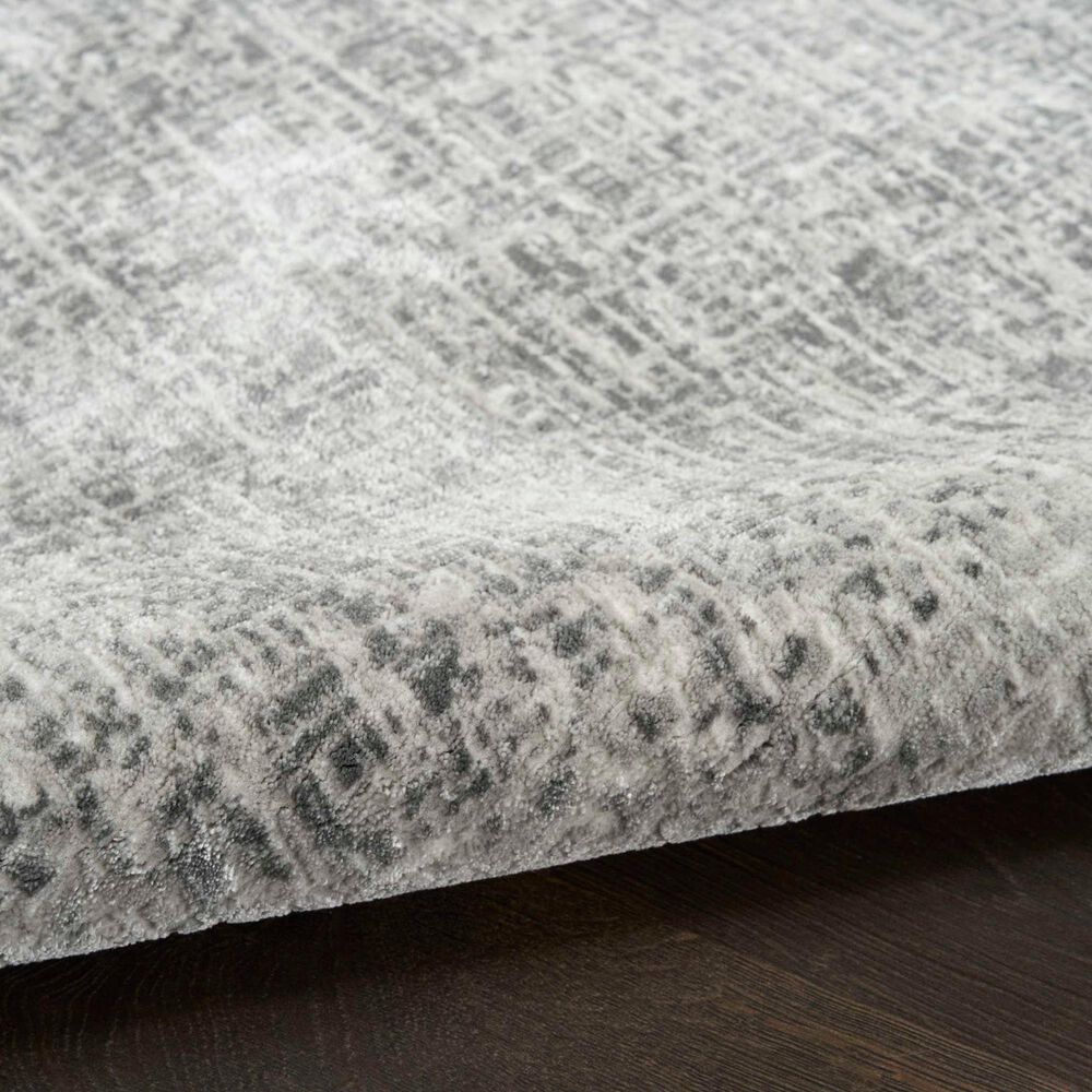 Nourison Grand Street Light Grey 2&#39;2&quot; x 10&#39; Runner, , large