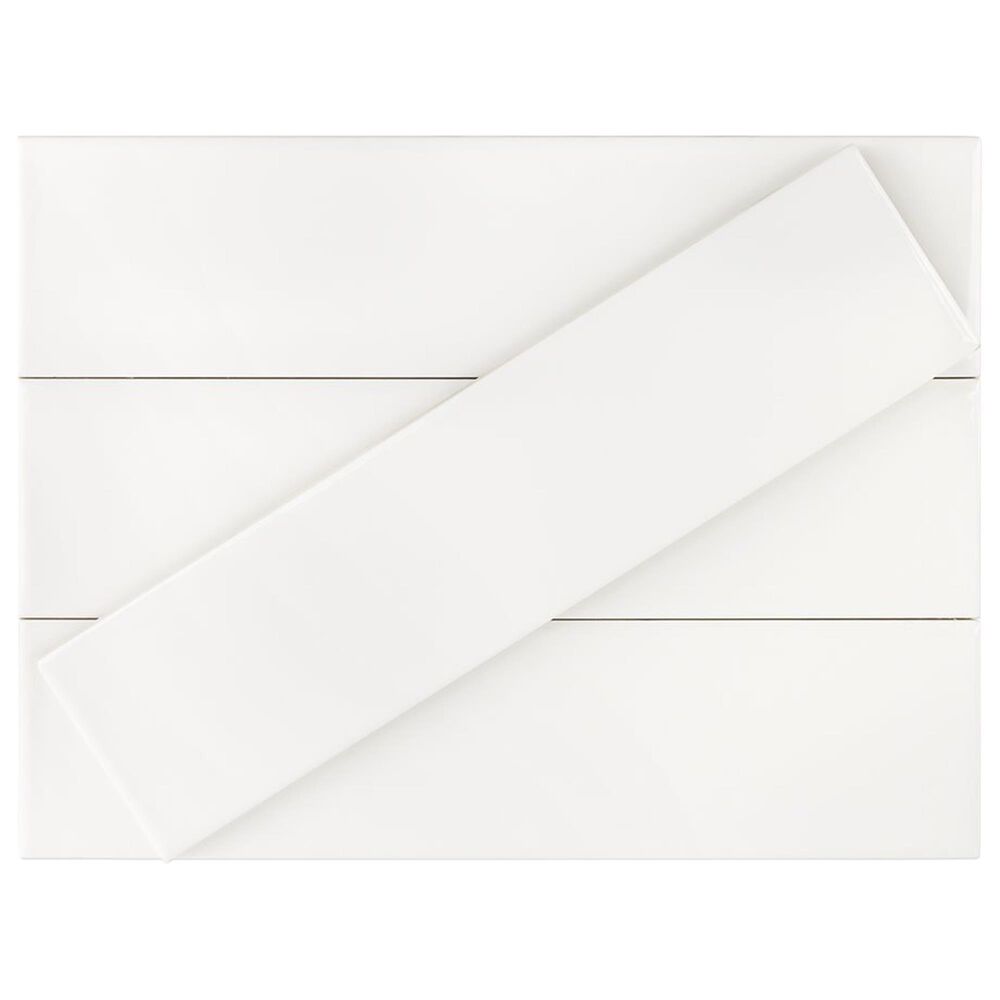 Soho Studio Rumba Blanco 3" x 12" Ceramic Tile, , large