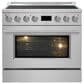 Forno Torino 36" Induction Range in Stainless Steel, , large