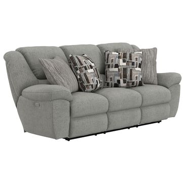 Catnapper Trifecta Power Reclining Sofa with Drop Down Table in Nature, , large
