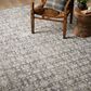 Amber Lewis x Loloi Alie 11"6" x 15"7" Charcoal and Dove Area Rug, , large