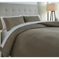 Millennium Eilena 3-Piece Queen Comforter Set in Dark Taupe, , large