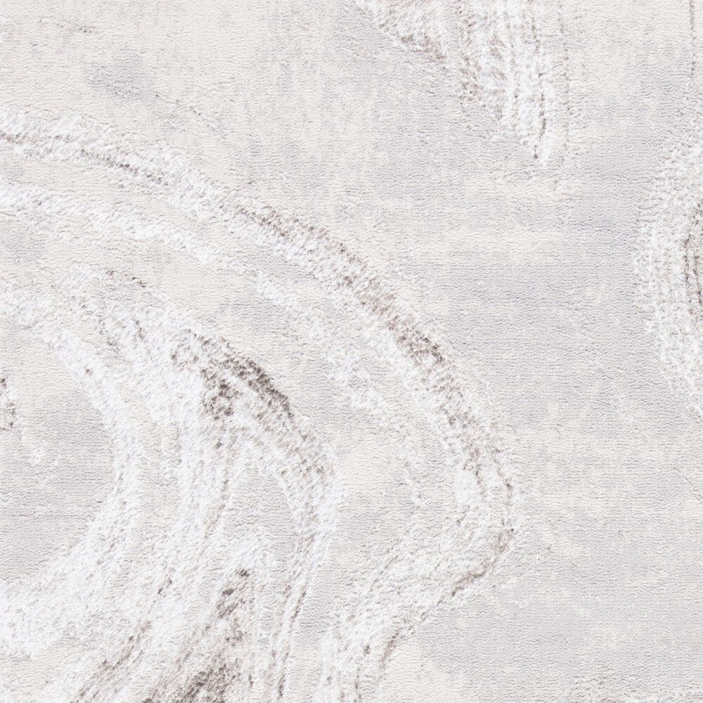 Safavieh Orchard Abstract 6&#39;7&quot; Square Light Grey Area Rug, , large