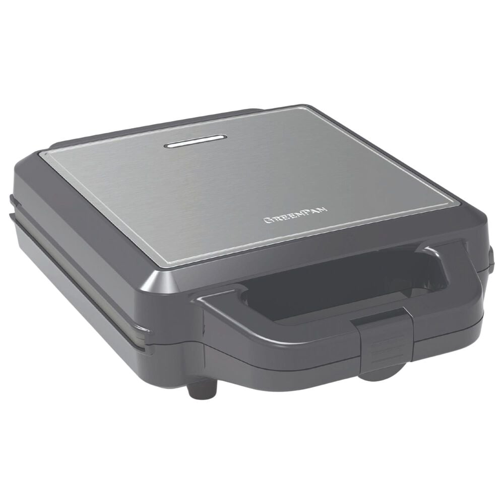 Green Pan Advanced 4-Square Waffle Maker in Graphite, , large