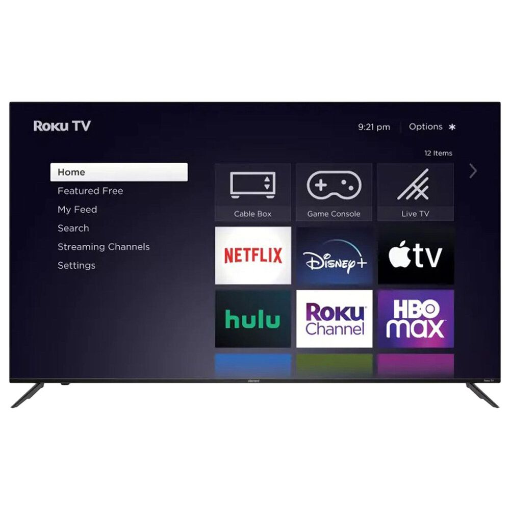 Element 75" 4K UHD HDR10 Frameless Roku - Smart TV, , large