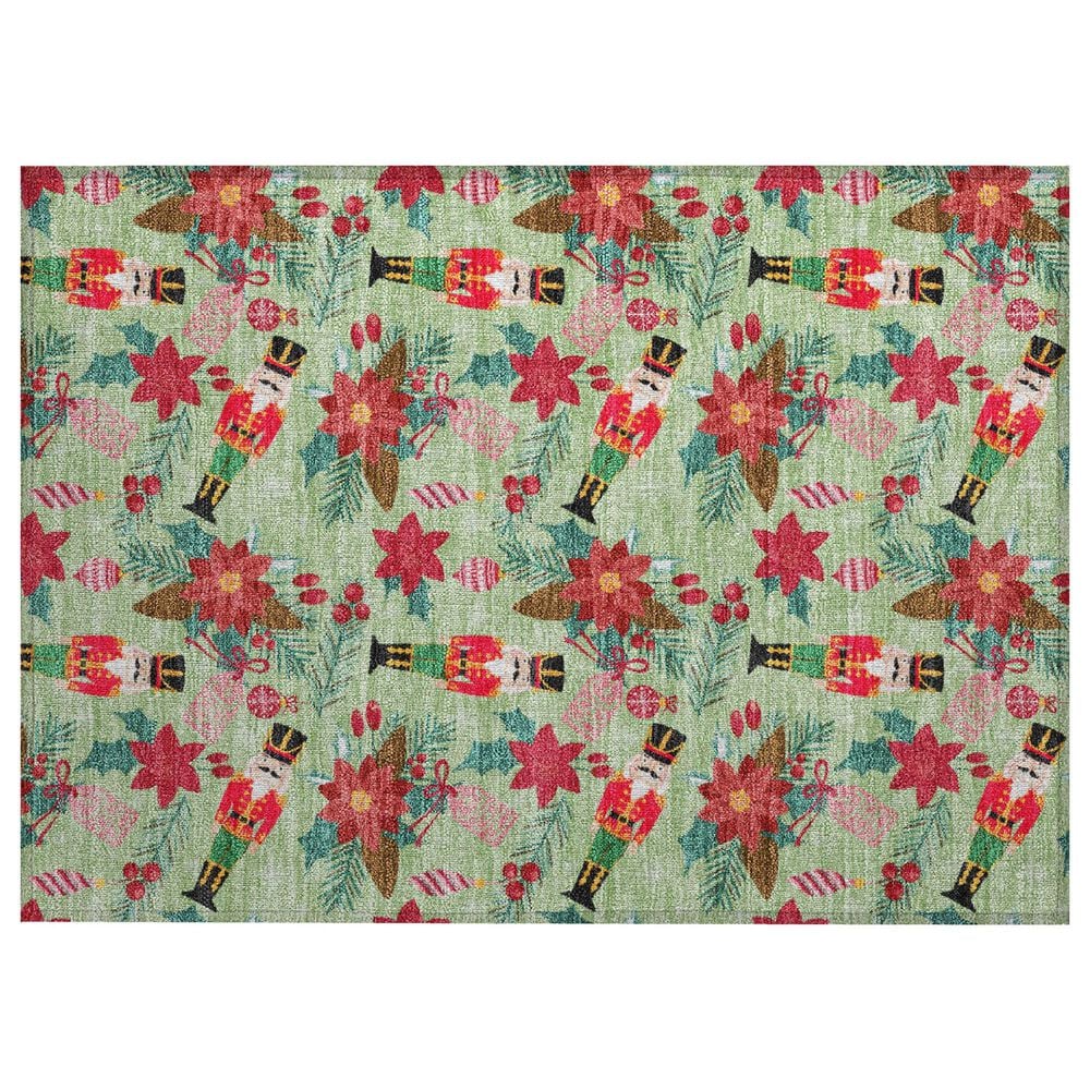 Dalyn Rug Company Wonderland WN30 1"8" x 2"6" Aloe Indoor/Outdoor Area Rug, , large