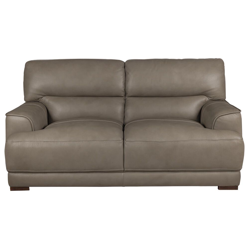 Bordeaux & Co LEATHER LOVESEAT, , large