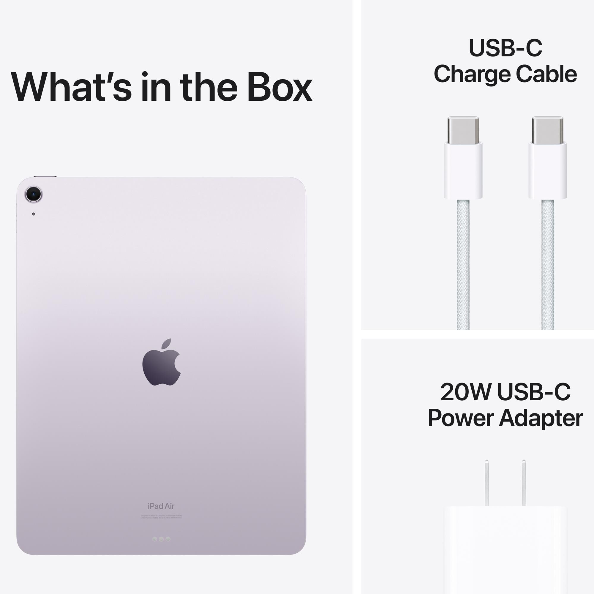 Apple iPad Air 13-Inch M2 chip with Wi-Fi + Cellular - 256GB in Purple | NFM