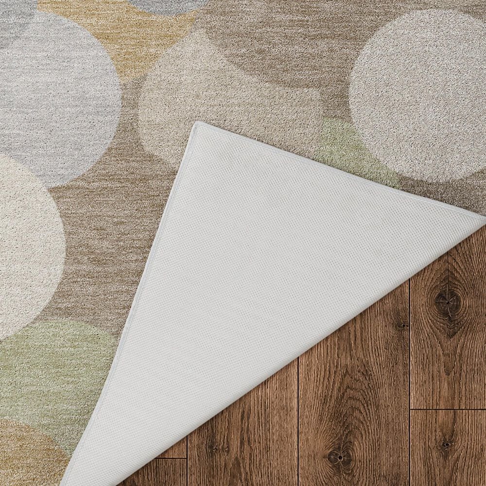 Dalyn Rug Company Kenner Khaki 2'3" x 7'6" Indoor/Outdoor Runner, , large