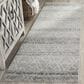 Safavieh Adirondack ADR124B 2"6" x 12" Silver and Ivory Runner, , large