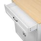 HOMLUX 83" Kitchen Island in White, , large