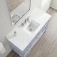 37B Ravello 48" Single Bathroom Vanity Cabinet in Soft Blue with Marble Top and Backsplash, , large
