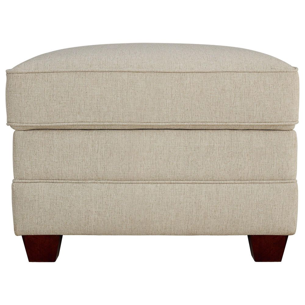 Bassett Alexander Standard Ottoman in Straw, , large