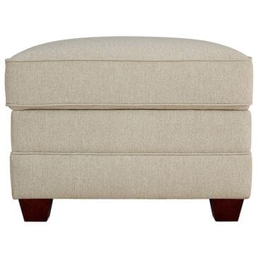 Bassett Alexander Standard Ottoman in Straw, , large