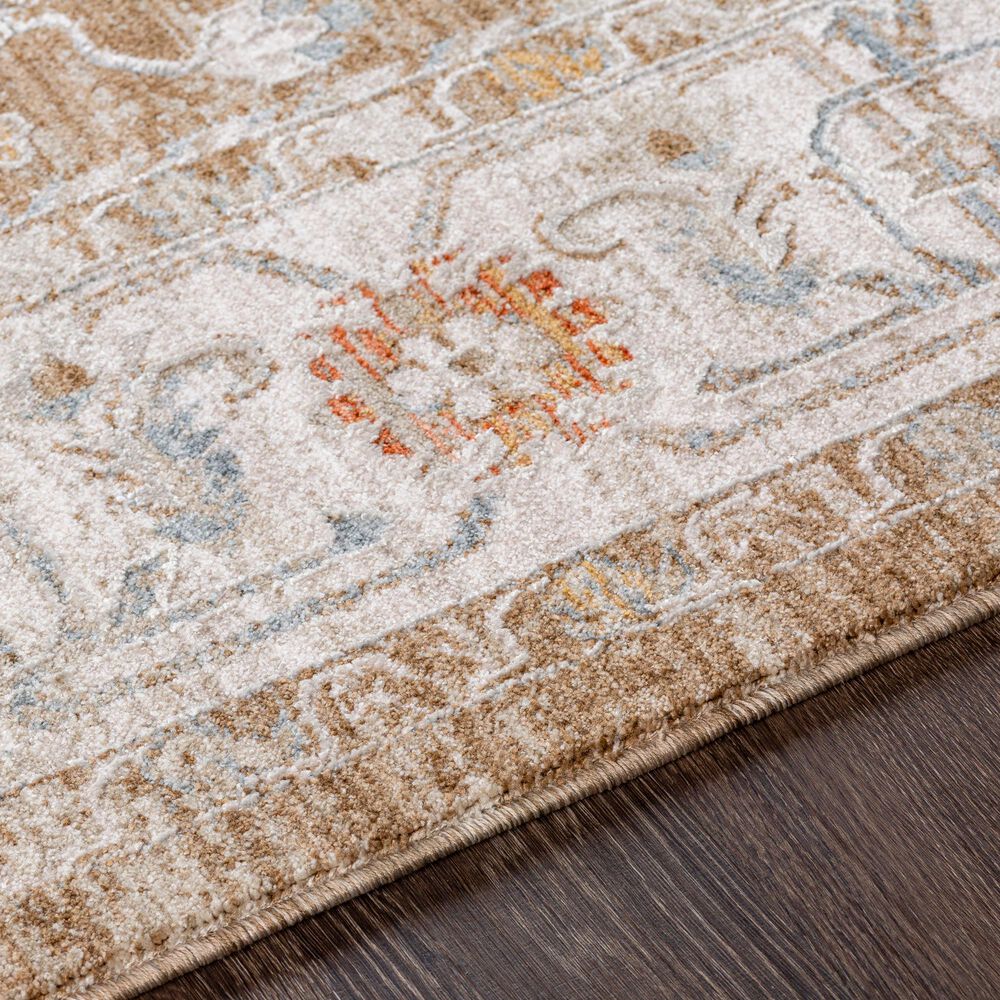 Surya Avant Garde AVT-2315 2&#39;7&quot; x 10&#39; Orange, Blue and Beige Runner, , large