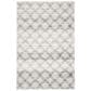 Safavieh Adirondack ADR105P-4 4" x 6" Silver/Charcoal Area Rug, , large
