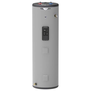 GE Appliances 40-Gallon Smart Tall Electric Water Heater in Gray, , large