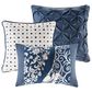 Hampton Park Vienna 7-Piece California King Comforter Set in Indigo, , large