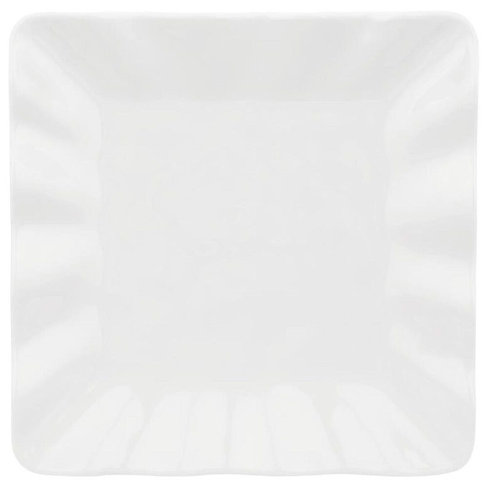 Supreme 5.5" Melamine Square Plate in White, , large