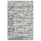 L&R Resources Allure Blue and Taupe 10" x 14" Area Rug, , large