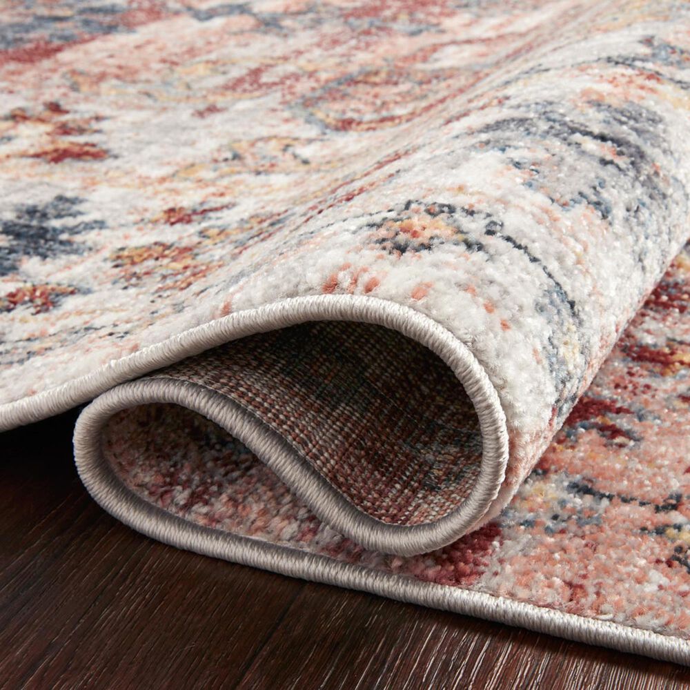 Loloi II Cassandra CSN-06 2&#39;6&quot; x 4&#39; Rust and Multicolor Area Rug, , large
