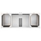 James Martin Vanities Chicago 60" Single Bathroom Vanity in Glossy White with 3 cm Lime Delight Quartz Top and Rectangular Sink, , large