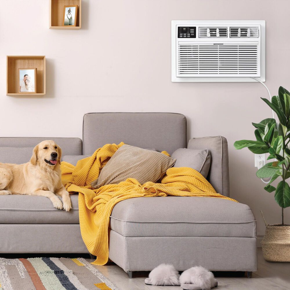 Whirlpool 14000 BTU Electronic Through the Wall Air Conditioner in White, , large