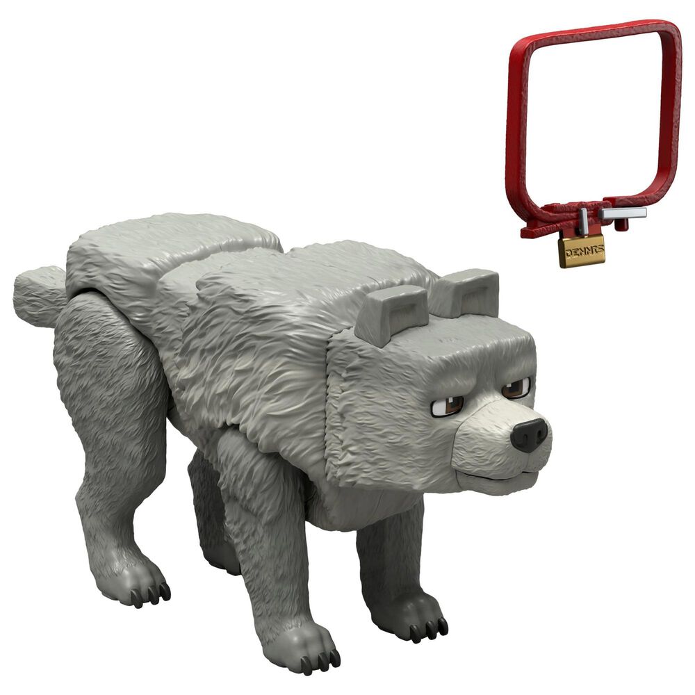 Minecraft A Minecraft Movie - 3.25&quot; Dennis The Wolf Action Figure in Multicolor, , large