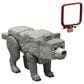 Minecraft A Minecraft Movie - 3.25" Dennis The Wolf Action Figure in Multicolor, , large