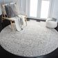 Safavieh Webster WBS324G 6"7" Round Grey and Beige Area Rug, , large