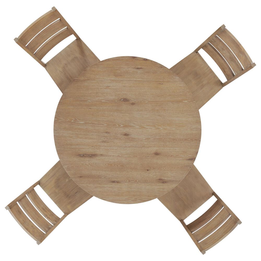 Crosley Furniture Joanna 5-Piece Dining Set in Rustic Brown, , large