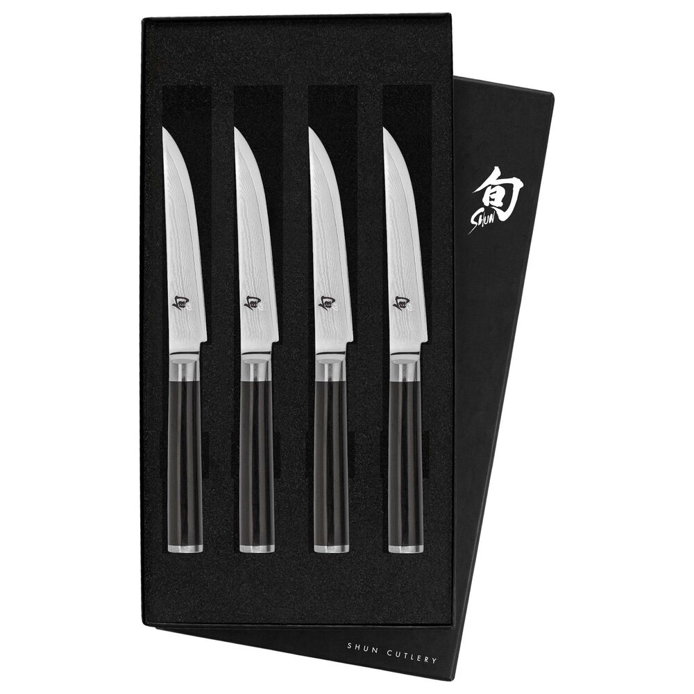 Shun Classic 4-Piece Steak Knife Set in Ebony, , large