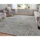 Feizy Elias 9" x 12" Green and Gray Area Rug, , large