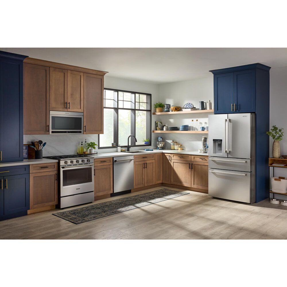 Maytag 29 Cu. Ft. French Door Bottom Mount Refrigerator in Fingerprint-Resistant Stainless, , large