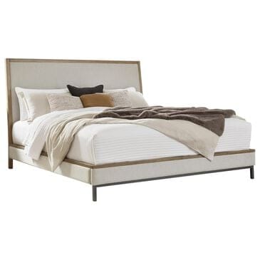 Ashley Tomtyn Queen Upholstered Bed in Light Brown, , large